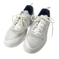 FOOT JOY �t�b�g�W���C 56250J �X�p�C�N���X �S���t�V���[�Y FLEX XP  �z���C�g�n �T�C�Y�F25cm �����N�FB �y���Áz�S���t�E�F�A