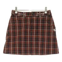 PEARLY GATES �p�[���[�Q�C�c 2023�N���f�� �X�g���b�` �X�J�[�g �`�F�b�N�� �u���E���n �T�C�Y�F00 �����N�FB �y���Áz�S���t�E�F�A