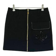 新品未使用ダンスウィズドラゴン ホットメルトダウンスカート　ブラックMサイズ DANCE WITH DRAGON ダンスウィズドラゴン ジップスカート