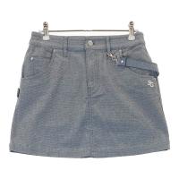 87 パーリーゲイツ TEXBRID ストレッチスカート グレー サイズ00 PEARLY GATES パーリーゲイツ ストレッチ スカート ダイヤ柄