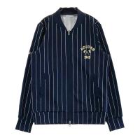 ADIDAS GOLF �A�f�B�_�X�S���t AF8024 �W�b�v�W���P�b�g �X�g���C�v�� �l�C�r�[�n �T�C�Y�FM �����N�FB �y���Áz�S���t�E�F�A