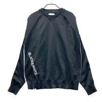 BLACK&WHITE �u���b�N�A���h�z���C�g  �j�b�g �Z�[�^�[  �u���b�N�n �T�C�Y�FL �����N�FA- �y���Áz�S���t�E�F�A