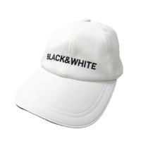 BLACK&WHITE �u���b�N�A���h�z���C�g  �L���b�v  �z���C�g�n �����N�FA- �y���Áz�S���t�E�F�A