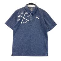 PUMA GOLF �v�[�}�S���t  �����|���V���c  �l�C�r�[�n �T�C�Y�FL �����N�FA- �y���Áz�S���t�E�F�A