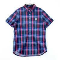 PEARLY GATES �p�[���[�Q�C�c  �����|���V���c �{�^���_�E�� �`�F�b�N�� �l�C�r�[�n �T�C�Y�F5 �����N�FB �y���Áz�S���t�E�F�A