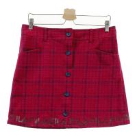 FILA GOLF �t�B���S���t  �X�g���b�`�X�J�[�g �`�F�b�N�� ���b�h�n �T�C�Y�FLL �����N�FA- �y���Áz�S���t�E�F�A