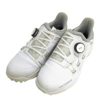 NEW BALANCE GOLF �j���[�o�����X UGH1001W FuelCell BOA �X�p�C�N���X �S���t�V���[�Y  �z���C�g�n �T�C�Y�F23.5 �����N�FB �y���Áz�S���t�E�F�A