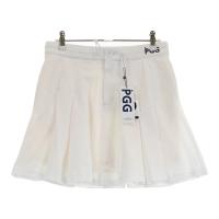 PGG PEARLY GATES �p�[���[�Q�C�c 2025�N���f�� �V�A�T�b�J�[�X�J�[�g  �z���C�g�n �T�C�Y�F0 �����N�FB �y���Áz�S���t�E�F�A