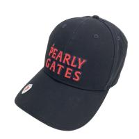 PEARLY GATES �p�[���[�Q�C�c  �L���b�v  �l�C�r�[�n �����N�FA- �y���Áz�S���t�E�F�A