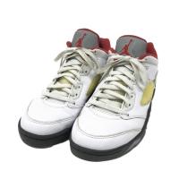 NIKE GOLF �i�C�L�S���t CU4523-100 AIR JORDAN 5 LOW �S���t�V���[�Y  �z���C�g�n �T�C�Y�F26.5cm �����N�FB �y���Áz�S���t�E�F�A