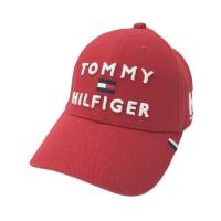 TOMMY HILFIGER GOLF �g�~�[ �q���t�B�K�[�S���t  �L���b�v  ���b�h�n �����N�FA- �y���Áz�S���t�E�F�A