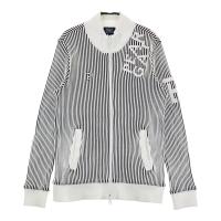 PEARLY GATES �p�[���[�Q�C�c 2023�N���f�� �����j�b�g�W�b�v�W���P�b�g �X�g���C�v�� �z���C�g�n �T�C�Y�F1 �����N�FB �y���Áz�S���t�E�F�A