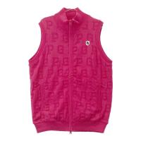 PEARLY GATES �p�[���[�Q�C�c 2022�N ���o�[�V�u�� �j�b�g �W�b�v�x�X�g PG�����~�O�����`�F�b�N �s���N�n �T�C�Y�F0 �����N�FA- �y���Áz�S���t�E�F�A