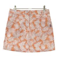 MUNSING WEAR �}���V���O�E�F�A R.line RL7028 �X�g���b�`�X�J�[�g �{�^�j�J���� �I�����W�n �T�C�Y�F7 �����N�FB �y���Áz�S���t�E�F�A