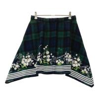 PEARLY GATES �p�[���[�Q�C�c 2023�N���f�� �A�V�����g���[�X�J�[�g �J���~�[���~�`�F�b�N�� �O���[���n �T�C�Y�F1 �����N�FN�y�V�i�z�S���t�E�F�A