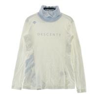 DESCENTE GOLF �f�T���g�S���t  �N�� �^�[�g���l�b�N ����T�V���c  �z���C�g�n �T�C�Y�FS �����N�FB �y���Áz�S���t�E�F�A