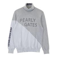 PEARLY GATES �p�[���[�Q�C�c 2024�N �^�[�g�� �j�b�g �Z�[�^�[  �O���[�n �T�C�Y�F4 �����N�FA- �y���Áz�S���t�E�F�A