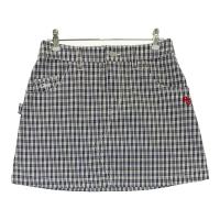 PEARLY GATES �p�[���[�Q�C�c 2023�N���f�� �X�g���b�`�X�J�[�g �`�F�b�N�� �l�C�r�[�n �T�C�Y�F0 �����N�FA- �y���Áz�S���t�E�F�A