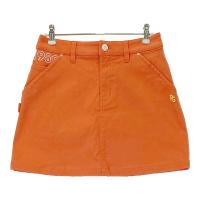 PEARLY GATES �p�[���[�Q�C�c 2023�N���f�� �X�g���b�`�X�J�[�g  �I�����W�n �T�C�Y�F0 �����N�FB �y���Áz�S���t�E�F�A