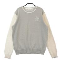 MUNSING WEAR �}���V���O�E�F�A 2023�N���f�� �j�b�g�Z�[�^�[  �O���[�n �T�C�Y�FLL �����N�FA- �y���Áz�S���t�E�F�A