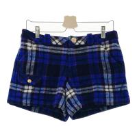 SAMANTHA THAVASA �T�}���T�^�o�T  �E�[���� �V���[�g�p���c �`�F�b�N�� �l�C�r�[�n �T�C�Y�F40 �����N�FA- �y���Áz�S���t�E�F�A