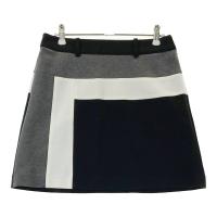 LANVIN SPORT �����o�� �X�|�[�� 2024�N���f�� ���n�t �X�g���b�`�X�J�[�g  �u���b�N�n �T�C�Y�F38 �����N�FA- �y���Áz�S���t�E�F�A