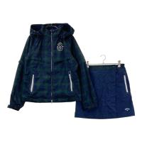 CALLAWAY �L�����E�F�C  ���C���E�F�A �㉺�Z�b�g �X�J�[�g �`�F�b�N�� �l�C�r�[�n �T�C�Y�FS �����N�FB �y���Áz�S���t�E�F�A