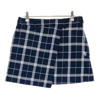 PEARLY GATES �p�[���[�Q�C�c 30���N���f�� �X�g���b�` �X�J�[�g �`�F�b�N�� �l�C�r�[�n �T�C�Y�F0 �����N�FA- �y���Áz�S���t�E�F�A