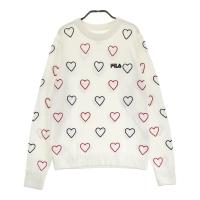 FILA GOLF �t�B���S���t  �E�[���� �j�b�g�Z�[�^�[ �n�[�g�� �z���C�g�n �T�C�Y�FL �����N�FA- �y���Áz�S���t�E�F�A