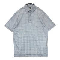 FOOT JOY �t�b�g�W���C  �����|���V���c �{�^���_�E�� �`�F�b�N�� �u���b�N�n �T�C�Y�FL �����N�FA- �y���Áz�S���t�E�F�A