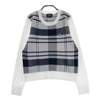 PEARLY GATES �p�[���[�Q�C�c 2023�N���f�� �j�b�g�Z�[�^�[ �`�F�b�N�� �O���[�n �T�C�Y�F1 �����N�FB �y���Áz�S���t�E�F�A