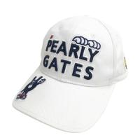 PEARLY GATES �p�[���[�Q�C�c  �L���b�v �j�R�����  �z���C�g�n �����N�FB �y���Áz�S���t�E�F�A