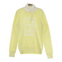 DESCENTE GOLF �f�T���g�S���t  �^�[�g���l�b�N �����j�b�g�Z�[�^�[  �C�G���[�n �T�C�Y�FM �����N�FB �y���Áz�S���t�E�F�A