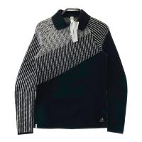ADIDAS GOLF �A�f�B�_�X�S���t ; HG1684 �ݕt�� �n�[�t�W�b�v �����j�b�g�Z�[�^�[ ���� �u���b�N�n �T�C�Y�FM �����N�FN �y�V�i�z�S���t�E�F�A