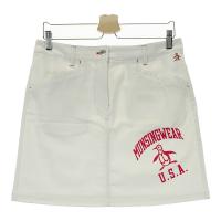 MUNSING WEAR �}���V���O�E�F�A  �X�g���b�`�X�J�[�g  �z���C�g�n �T�C�Y�F13 �����N�FA- �y���Áz�S���t�E�F�A