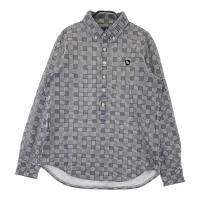 PEARLY GATES �p�[���[�Q�C�c  �����|���V���c �{�^���_�E�� �`�F�b�N�� �l�C�r�[�n �T�C�Y�F4 �����N�FB �y���Áz�S���t�E�F�A