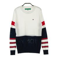 TOMMY HILFIGER GOLF �g�~�[ �q���t�B�K�[�S���t  �j�b�g �Z�[�^�[  �z���C�g�n �T�C�Y�FS �����N�FB �y���Áz�S���t�E�F�A