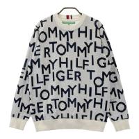 TOMMY HILFIGER GOLF �g�~�[ �q���t�B�K�[�S���t  �����j�b�g�Z�[�^�[ ���� �z���C�g�n �T�C�Y�FL �����N�FB �y���Áz�S���t�E�F�A