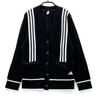 ADIDAS GOLF �A�f�B�_�X�S���t 2024�N �J�[�f�B�K��  �u���b�N�n �T�C�Y�FS �����N�FN �y�V�i�z�S���t�E�F�A