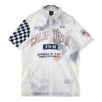 OAKLEY �I�[�N���[ 2023�N���f�� �����|���V���c �T�C�h���b�V�� ���� �z���C�g�n �T�C�Y�FM �����N�FB �y���Áz�S���t�E�F�A