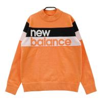 NEW BALANCE GOLF �j���[�o�����X 2023�N �j�b�g �Z�[�^�[  �I�����W�n �T�C�Y�F2 �����N�FA- �y���Áz�S���t�E�F�A