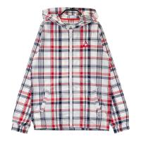 LE COQ GOLF ���R�b�N�S���t  �t�[�h�t �W�b�v�W���P�b�g �`�F�b�N�� �z���C�g�n �T�C�Y�FL �����N�FA- �y���Áz�S���t�E�F�A