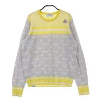 BLACK&WHITE �u���b�N�A���h�z���C�g  �E�[�� �j�b�g�Z�[�^�[ ���S�~���� �O���[�n �T�C�Y�FL �����N�FA- �y���Áz�S���t�E�F�A