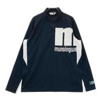 MUNSING WEAR �}���V���O�E�F�A  �n�[�t�W�b�v����T�V���c  �u���b�N�n �T�C�Y�FLL �����N�FB �y���Áz�S���t�E�F�A