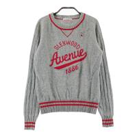 MUNSING WEAR �}���V���O�E�F�A RL4220 �E�[���� �j�b�g�Z�[�^�[  �O���[�n �T�C�Y�FM �����N�FA- �y���Áz�S���t�E�F�A