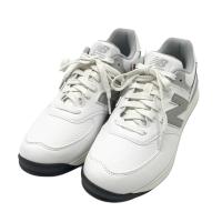 NEW BALANCE GOLF �j���[�o�����X 2025�N���f��/UGS574S3 �X�p�C�N���X �S���t�V���[�Y  �z���C�g�n �T�C�Y�F23.5 �����N�FN �y�V�i�z�S���t�E�F�A