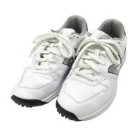 NEW BALANCE GOLF �j���[�o�����X UGS996W2 �X�p�C�N���X �S���t�V���[�Y  �z���C�g�n �T�C�Y�F25 �����N�FB �y���Áz�S���t�E�F�A