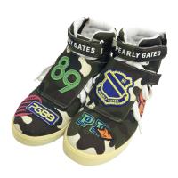 PEARLY GATES �p�[���[�Q�C�c 053-9292104 �S���t�V���[�Y �n�C�J�b�g �j�R����� �J���t�� �J�[�L�n �T�C�Y�F23.5cm �����N�FB �y���Áz�S���t�E�F�A