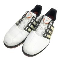 ADIDAS GOLF �A�f�B�_�X�S���t Q44967 TOUR360 Boa BOOST X �S���t�V���[�Y  �z���C�g�n �T�C�Y�F26.5 �����N�FB �y���Áz�S���t�E�F�A
