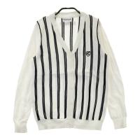 JACK BUNNY �W���b�N�o�j�[  �J�V�~���� �����J�[�f�B�K�� �X�g���C�v�� �z���C�g�n �T�C�Y�F1 �����N�FA- �y���Áz�S���t�E�F�A